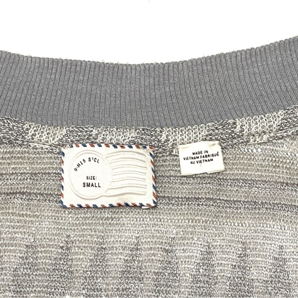 Anthropologie Postmark Woman WOOL Grey Button Down Cardigan Sweater Size S - Picture 8 of 13